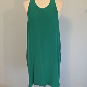 Lavender Brown Teal Mini Dress